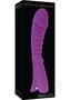 Adam And Eve Oh My G! Massager Silicone Rechargeable Vibe Waterproof Purple 8 Inch