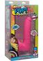 American Pop Revolution Realistic With Balls Dual Density Dong With Vac U Lock Pink 7 Inch